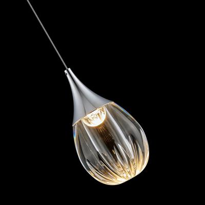 Подвесной светильник Delight Collection Подвесной светильник MD24001004-1A chrome/clear арт. MD24001004-1A chrome/clear