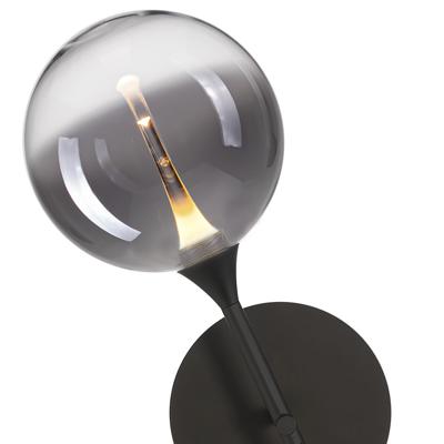 Бра Delight Collection Настенный светильник MB23001045H-1B black/smoky арт. MB23001045H-1B black/smoky
