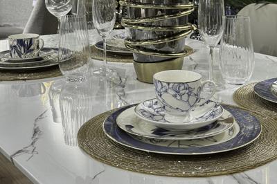 Подарок Garda Decor 26FC-67320 Тарелка обеденная АРТ МАГНОЛИЯ 20 см (2) арт. 26FC-67320