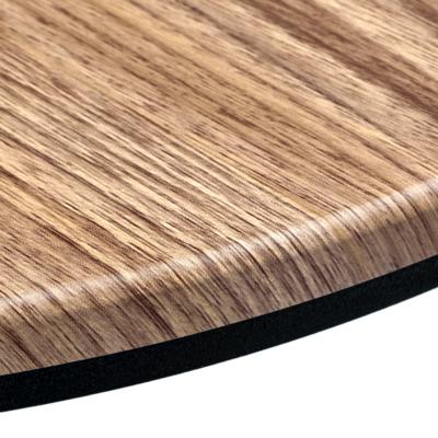 Столик Bradexhome Набор кофейных столиков Tango орех и серый мрамор с чёрными ножками, 2шт арт. RF 0662