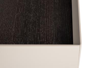 Мебель Garda Decor 77IP-NS817/1 Тумбочка с двумя ящиками светлая 50*43,5*50см арт. 77IP-NS817/1