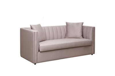 Диван Garda Decor Диван Паоло(Paolo/VR) двухместн.раскл. велюр беж. Colt1001 182*90*78см,2 под. арт. 182VR-PAOLO180-2K-Colt1001