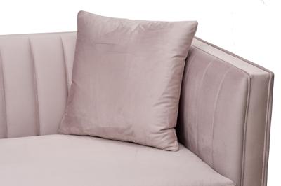 Диван Garda Decor Диван Паоло(Paolo/VR) двухместн.раскл. велюр беж. Colt1001 182*90*78см,2 под. арт. 182VR-PAOLO180-2K-Colt1001