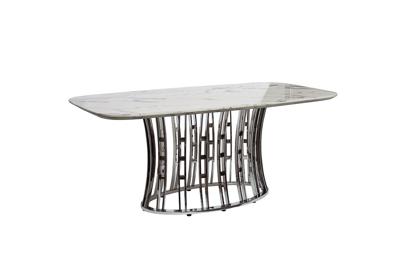 Мебель Garda Decor 45EX-DT122-1 Стол обеденный светло-серый 180х100х76см (МДФ) арт. 45EX-DT122-1