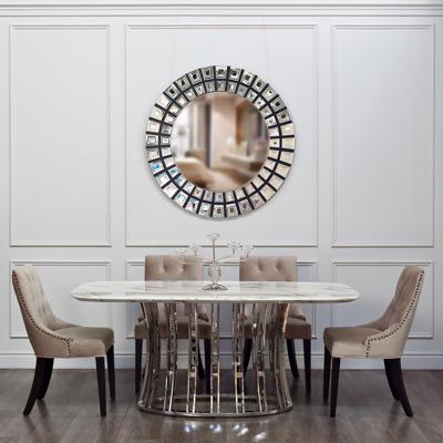 Мебель Garda Decor 45EX-DT122-1 Стол обеденный светло-серый 180х100х76см (МДФ) арт. 45EX-DT122-1
