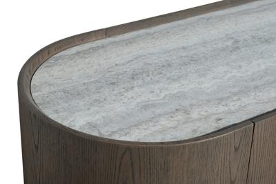 Мебель Garda Decor 58DB-24230 Тумба под телевизор Травертин (Travertine) 220*42*52,5см арт. 58DB-24230