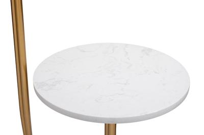 Торшер Garda Decor K2CPF-07258 Торшер с мраморным столиком h160см арт. K2CPF-07258