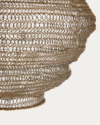 Подвесной светильник La Forma (ех Julia Grup) Подвесной светильник Sarraco, металл золотистого цвета Ø 30 см арт. 193189