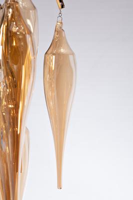 Потолочный светильник Garda Decor 86-80356 Люстра Карамель (Caramella) d65 см, металл цвет золото арт. 86-80356