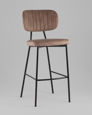Стул барный Stool Group Стул барный Ханна иск.замша коричневый арт. УТ000042679