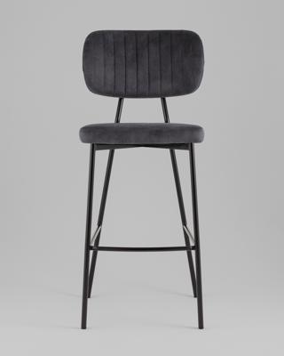 Стул барный Stool Group Стул барный Ханна иск.замша темно-серый арт. УТ000042678