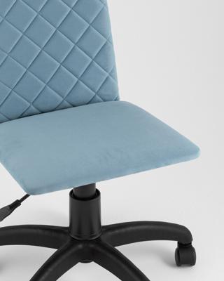 Офисное кресло Stool Group Кресло офисное Кристенсен велюр пыльно-синий арт. УТ000042975