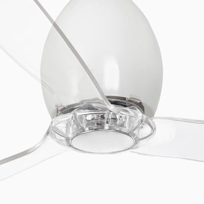 Вентилятор  Faro Яркий / прозрачный белый потолочный вентилятор Mini Eterfan арт. 059087