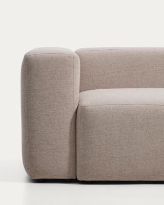 Диван La Forma (ех Julia Grup) Угловой диван Blok бежевого цвета из синели, 5 мест, 320 x 290 см арт. 505802