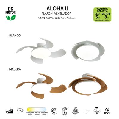 Вентилятор  Mantra 9514 Люстра потолочная-вентилятор ALOHA II арт. 507383