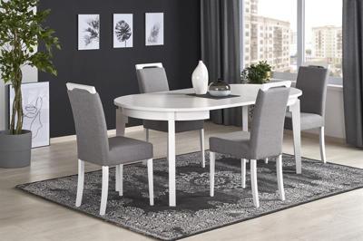 Стол Halmar Стол обеденный HALMAR SORBUS белый/белый 100-200/100 арт. V-PL-SORBUS-ST-BIALY