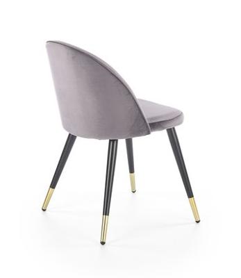 Стул Halmar Стул HALMAR K315 серый/черный/золотой арт. V-CH-K/315-KR-C.POPIEL