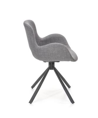 Стул Halmar Стул HALMAR K475 серый/черный арт. V-CH-K/475-POPIEL
