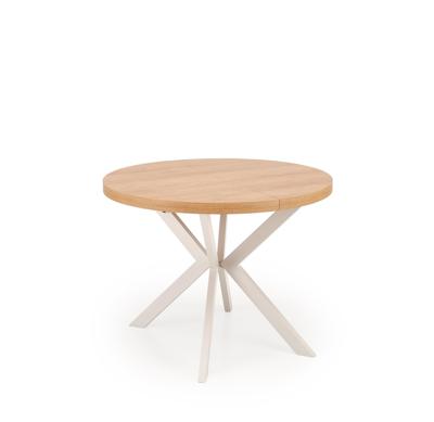 Стол Halmar Стол обеденный HALMAR PERONI дуб гикори/кашемир 100-250/100 арт. V-PL-PERONI-ST-HIKORA/KASZMIR
