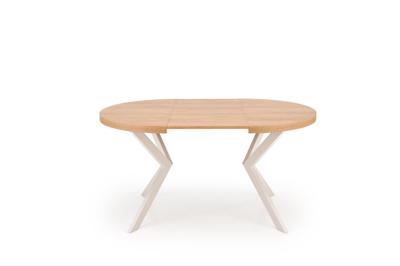 Стол Halmar Стол обеденный HALMAR PERONI дуб гикори/кашемир 100-250/100 арт. V-PL-PERONI-ST-HIKORA/KASZMIR