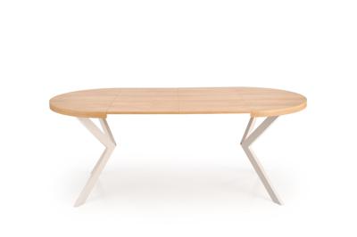 Стол Halmar Стол обеденный HALMAR PERONI дуб гикори/кашемир 100-250/100 арт. V-PL-PERONI-ST-HIKORA/KASZMIR