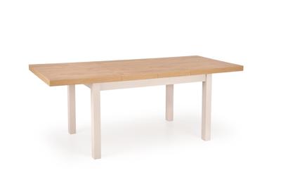 Стол Halmar Стол обеденный HALMAR TIAGO дуб гикори/кашемир 140-220/80 арт. V-PL-TIAGO-ST-HIKORA/KASZMIR