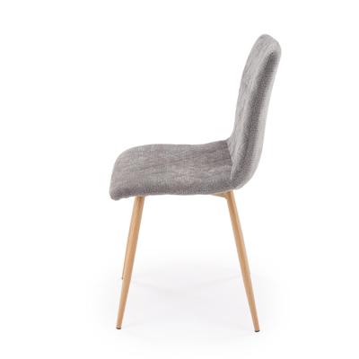 Стул Halmar Стул HALMAR K525 WDF серый/натуральный арт. V-CH-K/525_WDF-KR-POPIELATY