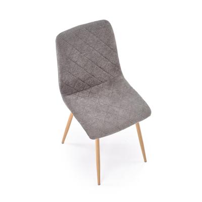 Стул Halmar Стул HALMAR K525 WDF серый/натуральный арт. V-CH-K/525_WDF-KR-POPIELATY