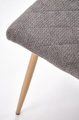 Стул Halmar Стул HALMAR K525 WDF серый/натуральный арт. V-CH-K/525_WDF-KR-POPIELATY