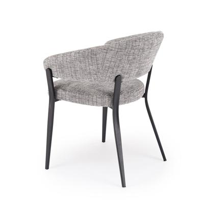 Стул Halmar Стул HALMAR K609 серый/черный арт. V-CH-K/609-KR-POPIELATY