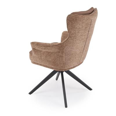 Стул Halmar Стул HALMAR K611 коричневый/черный, поворотный арт. V-CH-K/611-KR-BRAZOWY