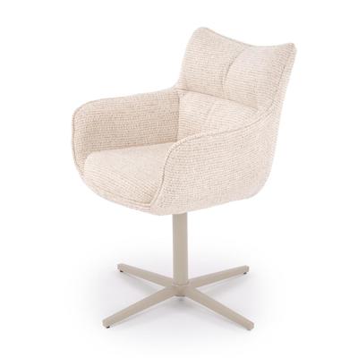Стул Halmar Стул HALMAR K614 CS бежевый/кашемир, поворотный арт. V-CH-K/614_CS-KR-BEZOWY