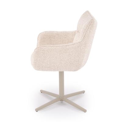 Стул Halmar Стул HALMAR K614 CS бежевый/кашемир, поворотный арт. V-CH-K/614_CS-KR-BEZOWY