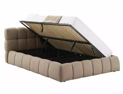 Кровать Signal Кровать SIGNAL PARMA Velvet Bluvel 40 темно-бежевый 140/200 арт. PARMAV140CBE40