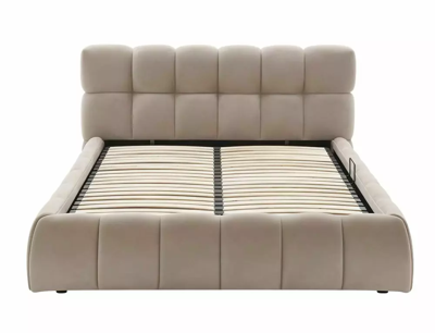 Кровать Signal Кровать SIGNAL PARMA Velvet Bluvel 40 темно-бежевый 140/200 арт. PARMAV140CBE40