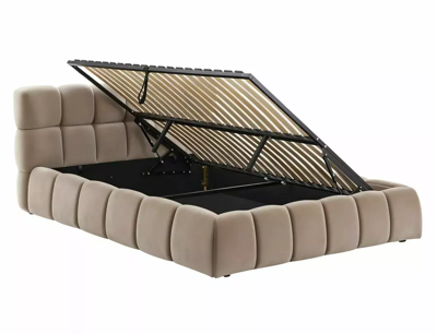 Кровать Signal Кровать SIGNAL PARMA Velvet Bluvel 40 темно-бежевый 140/200 арт. PARMAV140CBE40