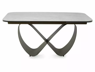 Стол Signal Стол обеденный SIGNAL INFINITY Ceramic бежевый Taj Mahal/медный 160-240/95 арт. INFINITYBEMI160