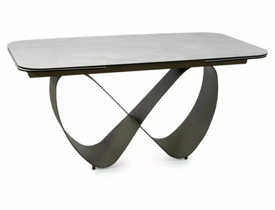 Стол Signal Стол обеденный SIGNAL INFINITY Ceramic бежевый Taj Mahal/медный 160-240/95 арт. INFINITYBEMI160