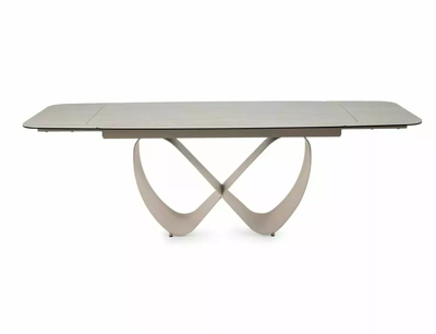 Стол Signal Стол обеденный SIGNAL INFINITY Ceramic бежевый травертин/кашемир 160-240/95 арт. INFINITYBEK160