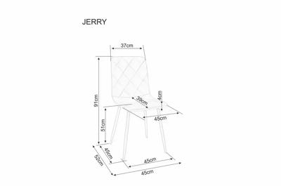 Стул Signal Стул SIGNAL JERRY Brego 07 серый/кашемир арт. JERRYBRKSZ07