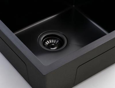 Кухонная мойка ЯЯЯ Кухонная мойка из нержавейки BLANTEK LS-5050STB Stone texture black арт. 5050228