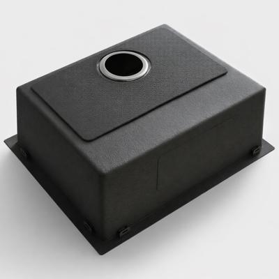 Кухонная мойка ЯЯЯ Кухонная мойка из нержавейки BLANTEK LS-5848STB Stone texture black арт. 5848228