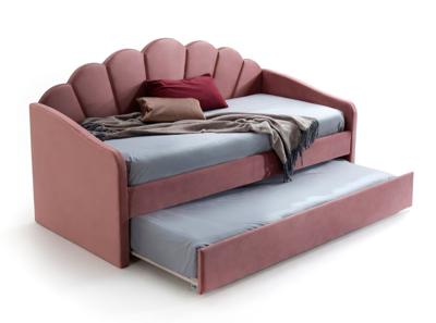 Кровать Signal Кровать SIGNAL BELLA Velvet Bluvel 52 античный розовый 90/200 арт. BELLAV90AR