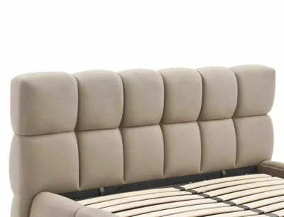 Кровать Signal Кровать SIGNAL PARMA Velvet Bluvel 40 темно-бежевый 160/200 арт. PARMAV160CBE40