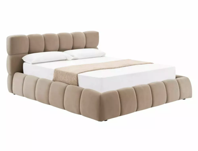 Кровать Signal Кровать SIGNAL PARMA Velvet Bluvel 40 темно-бежевый 160/200 арт. PARMAV160CBE40