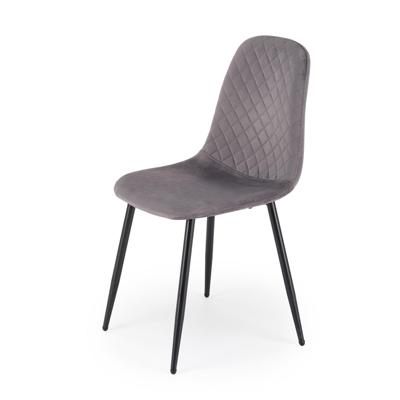 Стул Halmar Стул HALMAR K608 серый/черный арт. V-CH-K/608-KR-POPIELATY