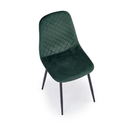Стул Halmar Стул HALMAR K608 темно-зеленый/черный арт. V-CH-K/608-KR-C.ZIELONY