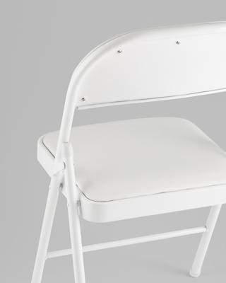 Стул Stool Group Стул складной GJ-22 белый иск.кожа 6 шт. арт. УТ000043173