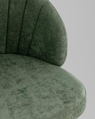 Стул Stool Group Стул Ханнингем с поворотным механизмом велюр зеленый арт. УТ000043376