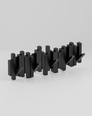 Вешалка Stool Group Bешалка настенная Forelli черный арт. УТ000042274